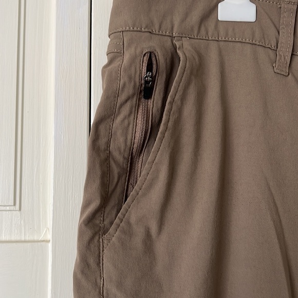 Weatherproof Vintage mens weather flex flat front pants tan 38 X 30 - Picture 2 of 7